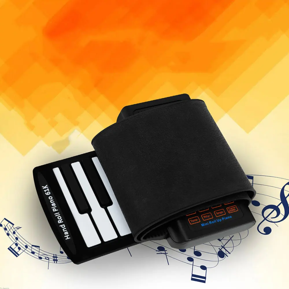 

1 Set 61 Keys Electronic Piano Portable Keyboard With Built In Speaker