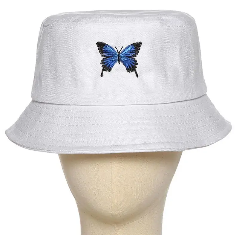 

Summer Outdoor Casual Women Butterfly Embroidery Hat