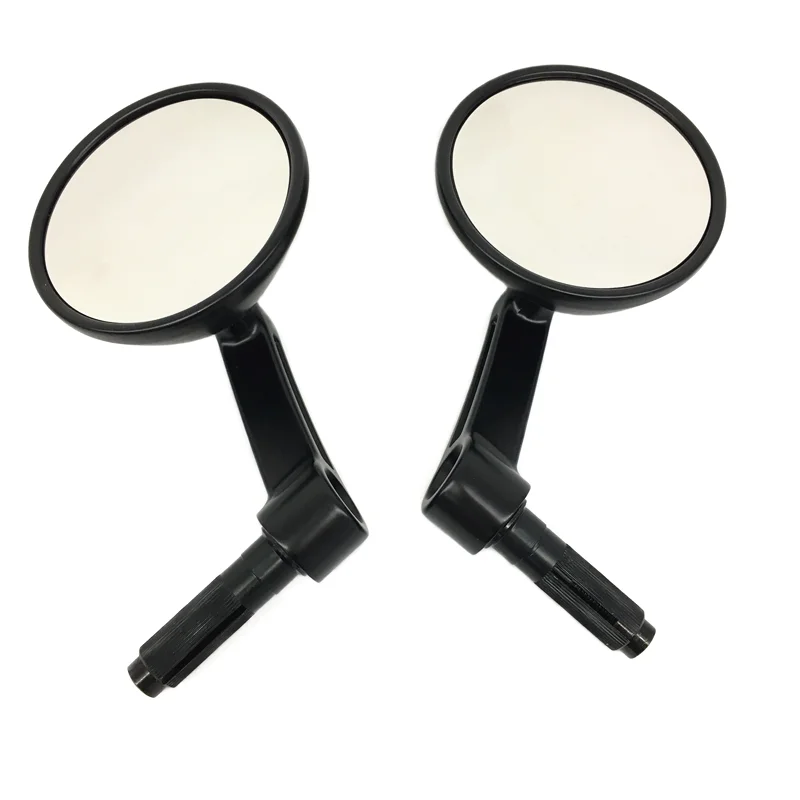 

Universal Motorcycle 7/8" 22mm Handle Bar End Rearview Side Mirrors Dual Sport bike For Honda Yamaha Suzuki Kawasaki Old School