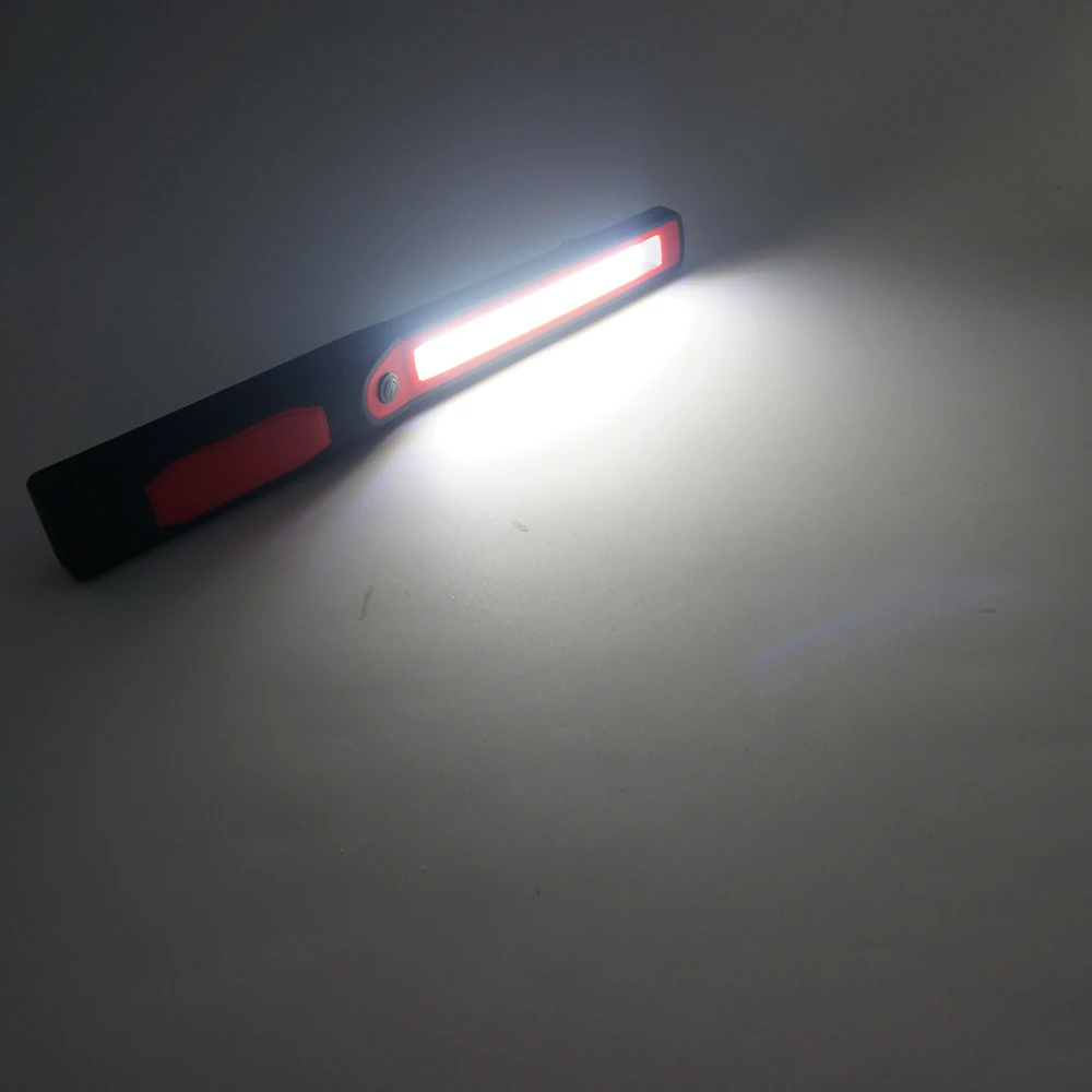 Aukelly светодиодный USB флэш-светильник COB тонкий рабочий светильник перезаряжаемый магнитный подвесной крючок портативный Точечный светильник для ремонта автомобиля