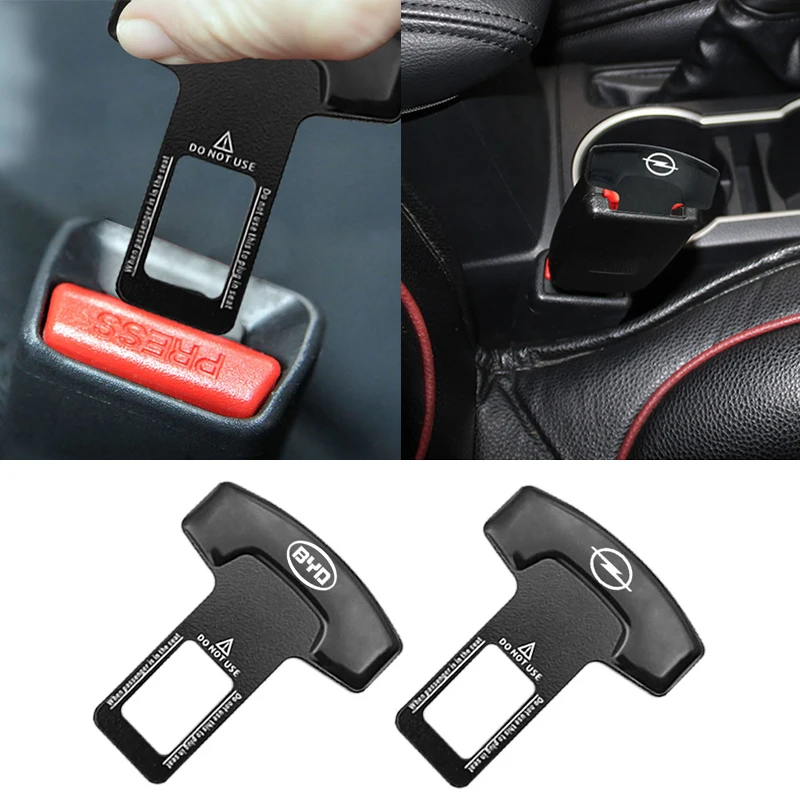 

1pcs Universal Metal Car Safety Belt Buckle Clip Seat Belt Plug For FIAT Panda Bravo Punto Linea Croma 500 595 Ducato Car Goods