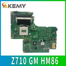 Akemy  DUMBO2 MAIN BOARD For Lenovo ideapad Z710 Laptop motherboard 17.3 inch HM86 UMA DDR3L PGA947