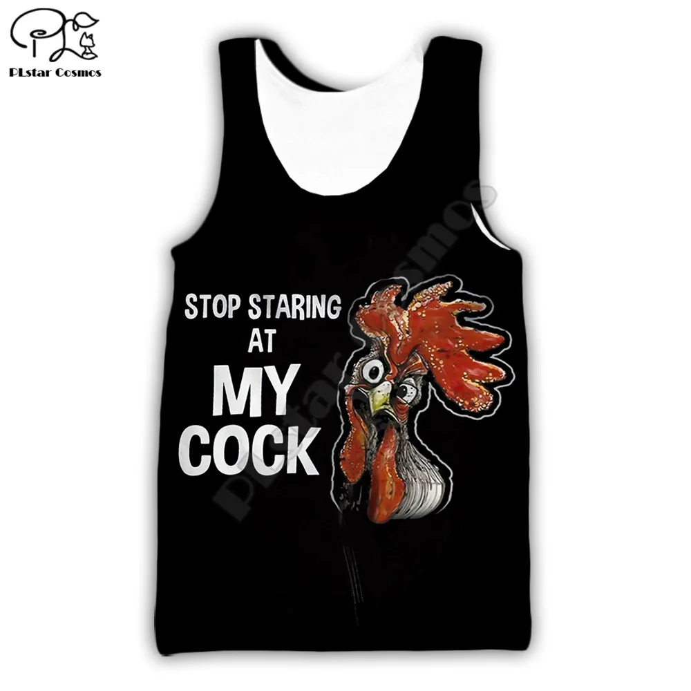 Футболка Мужская/женская с 3D-принтом Мой петух и коротким рукавом - купить по