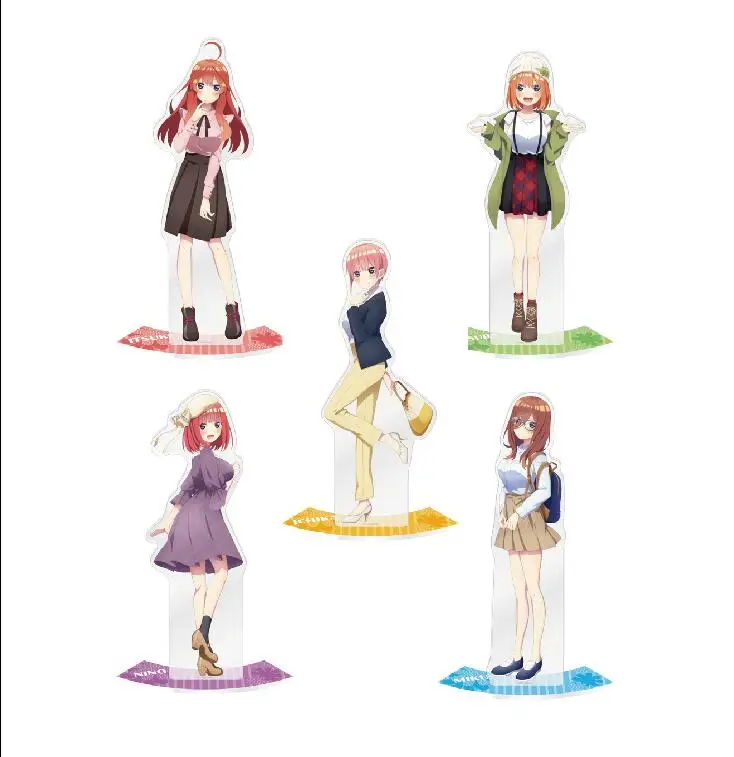 

Карнавальный костюм в стиле аниме; Очень женственный и Quintuplets Накано Ichika Miku фигурка на акриловой подставке Дисплей модель пластина Косплэй ...