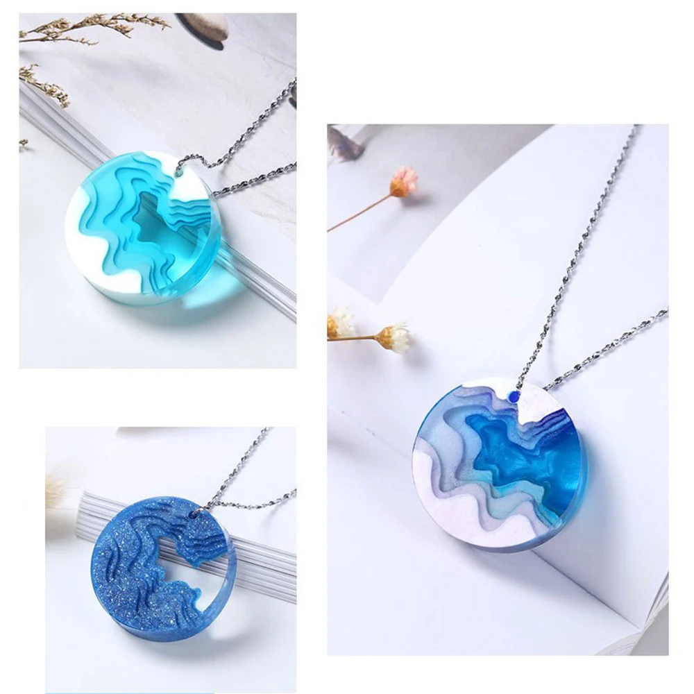 

Transparent Silicone Molds Dried Flower Resin Decorative Craft DIY Mold For Jewelry