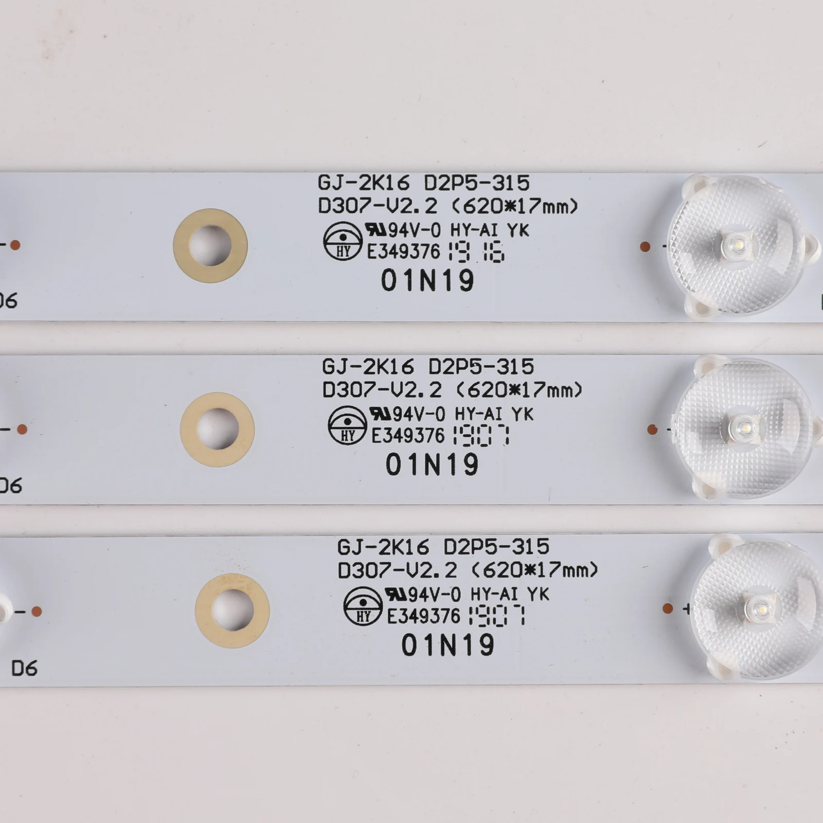 Светодиодная лента для подсветки 620 мм 7 ламп LB32080 V0 _ 00 lb-pf3030-GJD2P53153X7AHV2-D B 32pht410 1/60