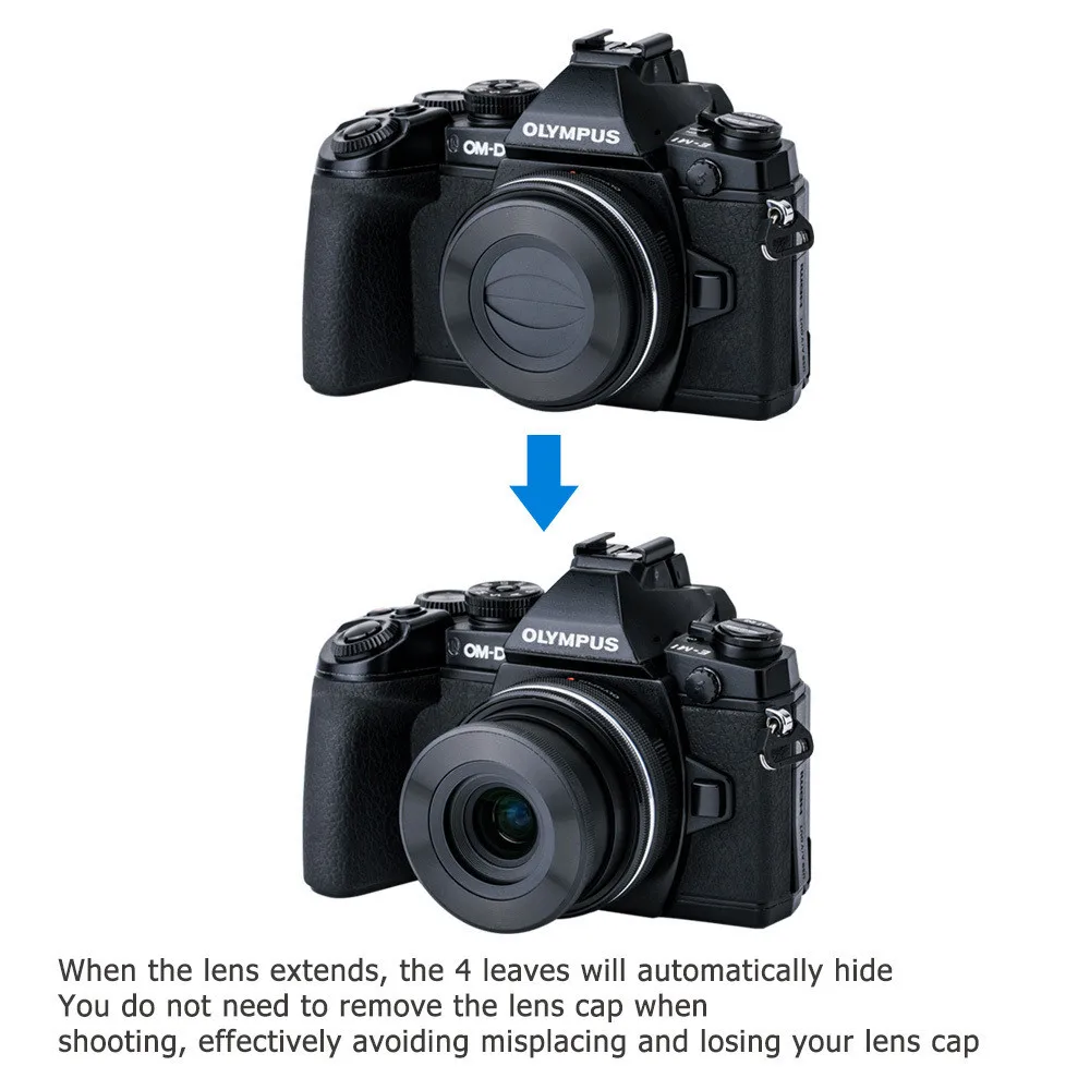 Автоматический Адаптер для объектива Кепки для цифрового фотоаппарата Panasonic Lumix GX9 GF10 GF90 GF9 GX800 GX850 GF8 GF7 GX80 GX85 GM5 GM1 камера с 12-32 мм объектив