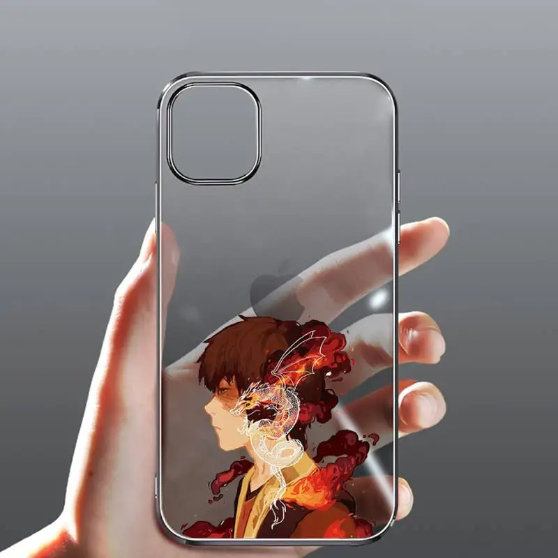 

Avatar The Last Airbender Phone Case Transparent for iPhone Samsung 11 12 6 7 8 9 30 Pro X Max XR Plus lite