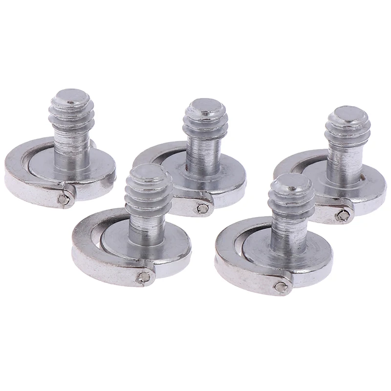 5 шт. 1/4 винт для камеры быстросъемная площадка Складной D-образный кольцевой