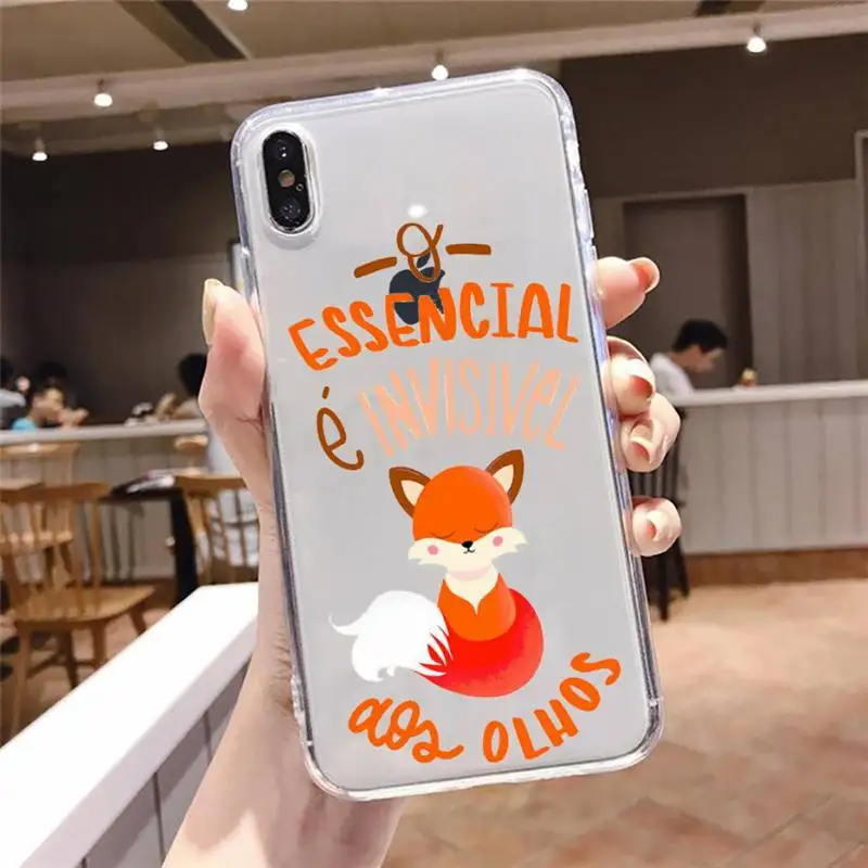 

The Little Prince Cute boy cartoon Phone Cases Transparent soft For iphone 5 5s 5c se 6 6s 7 8 11 12 plus mini x xs xr pro max