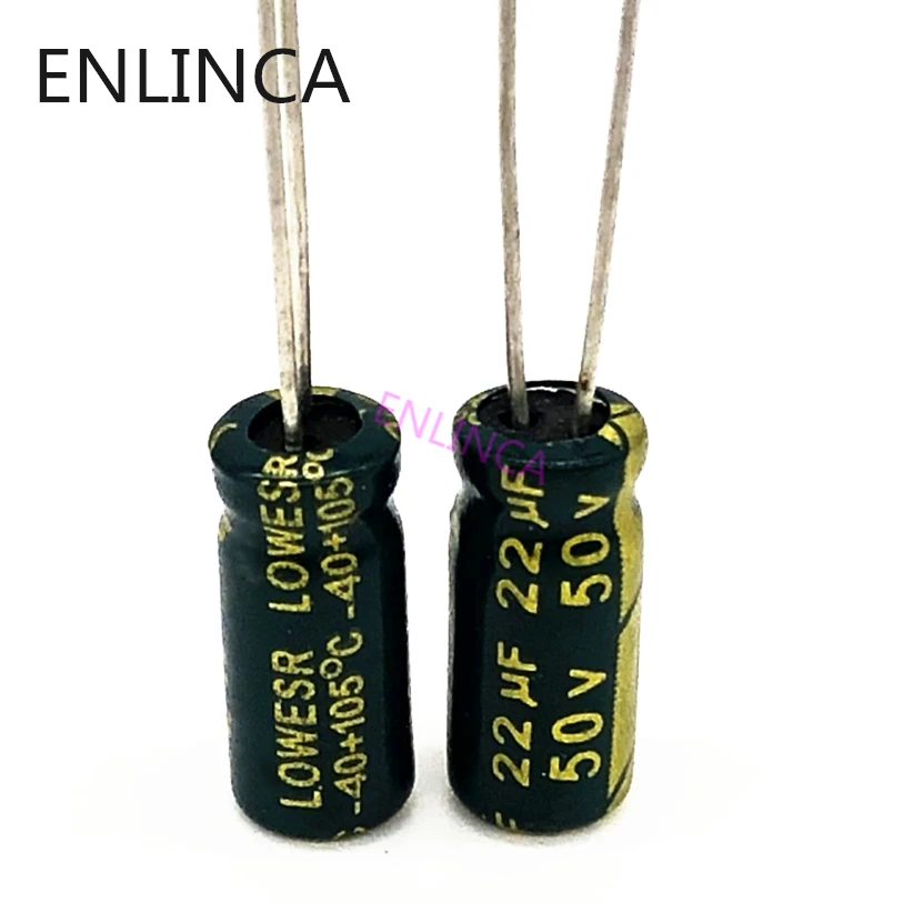 

Алюминиевый электролитический конденсатор, размер 5*11 22 мкФ 20%, 20 шт./лот, AC07, 50 в, 22 мкФ