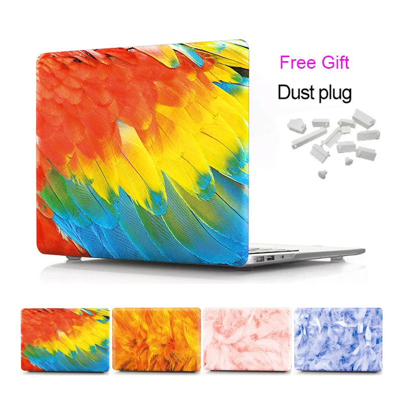Ноутбук матовая поверхность Жесткий Чехол для Apple MacBook Air 11 13 Pro 15 дюймов акварель