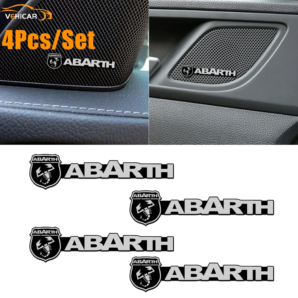 

Автомобильные звуковые 3D наклейки для динамиков, 4 шт.
