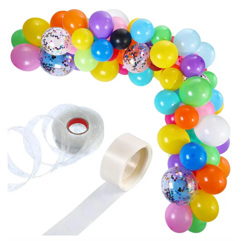 

New Colorful Multicolor Birthday Wedding Party Anniversary Adult Layout Baby Shower Graduation Decor Supplies Balloon Set