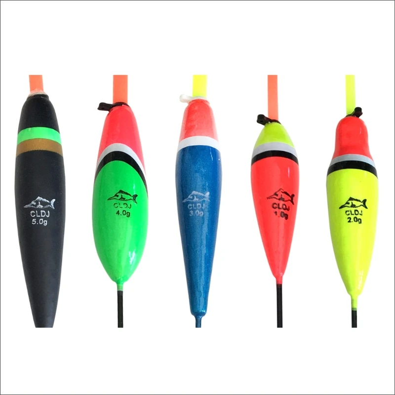 Fishing Floats Set 10Pcs/Lot Bobber Light Stick Fluctuate Mix Size Color Float Buoy For Accessories | Спорт и развлечения
