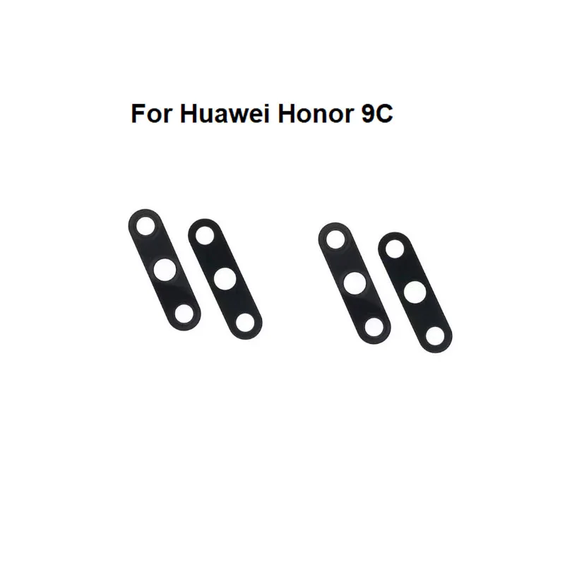

New Back Camera Glass For Huawei Honor 9C Rear Camera Lens Glass For Housing With Sticker Adhesive Glue High Quality