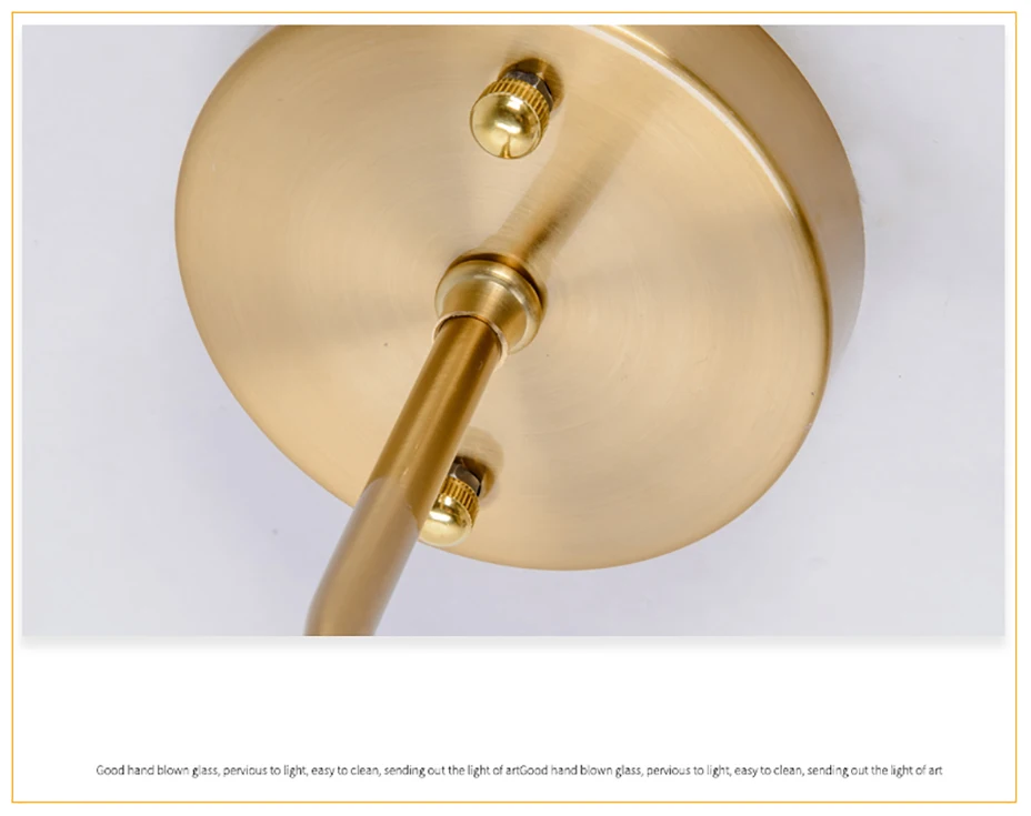 

CETANT Modern Glass Wall Lamp Hanging Night Lamp Home Decor Bedroom Reading Mounted Hallway Bedroom Bedside Lamp Wall