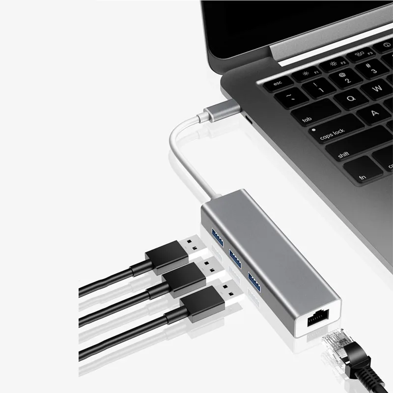 Док станция USB Type C с 3 портами 0 и 5 GPS|USB-хабы| |