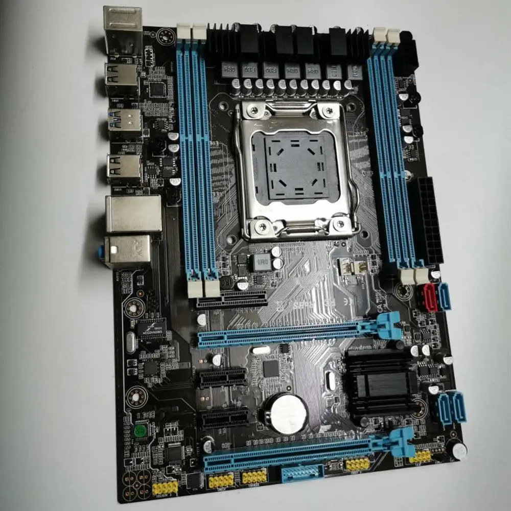 X79 материнская плата LGA2011 MATX USB3.0 SATA3 PCI E поддерживает регистр и ecc память процессор