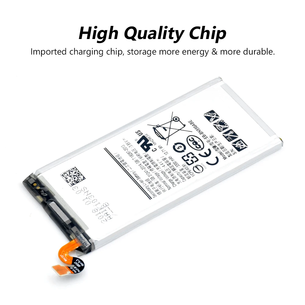 3 85 V 3300 мА/ч EB BN950ABE Замена батарея для телефона Samsung Galaxy Note 8 N9500 N9508 N950FD N950U N950W SM N950D