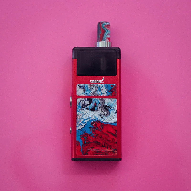 red and RBA coil Pod vape Smoant Pasito Pod Kit 1100 мАч встроенный аккумулятор и 3 мл распылитель электронная сигарета vape Kit vs Orion DNA GO Pod Kit - Цвет: red and RBA coil