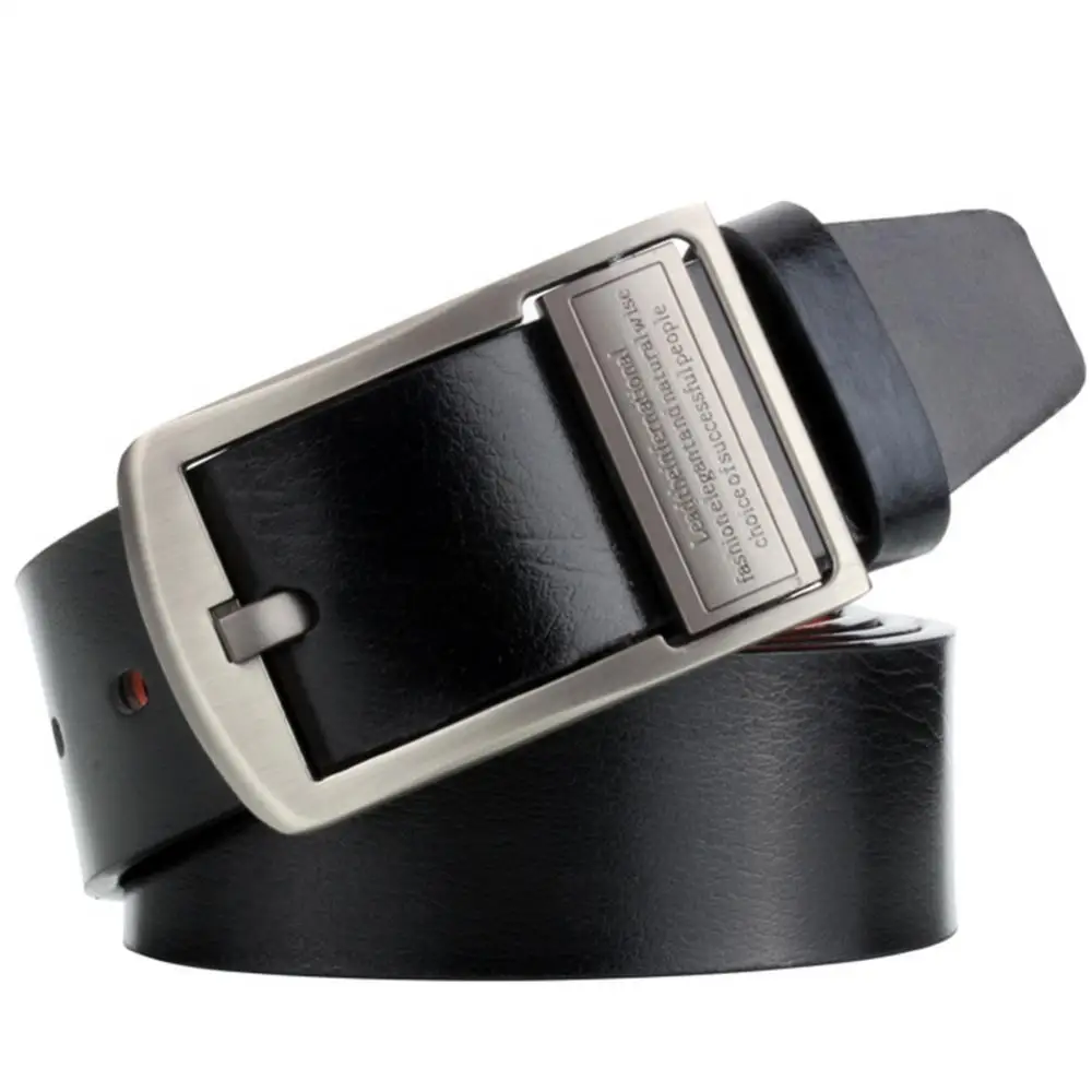 

Fashion Male Man Faux Leather Belt Strap Alloy Pin Buckle Pants Waistband Gift