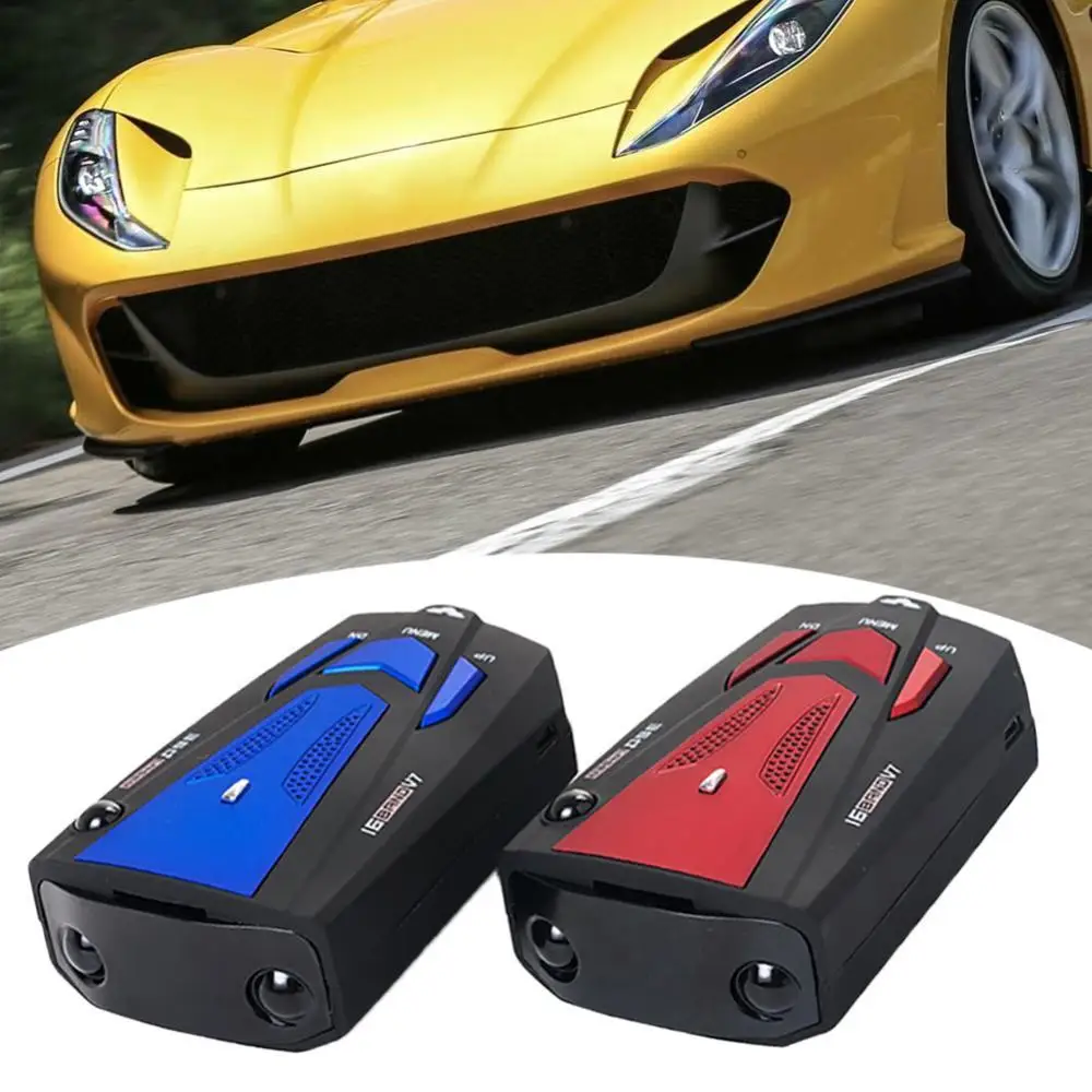 

Car Vehicle 360 Degree Speed Voice Alert Warning LED Display Radars Detector