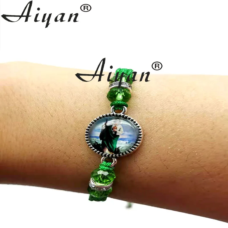 Браслет из стекла с изображением девы Марии мужчин и женщин 12 шт. | Украшения