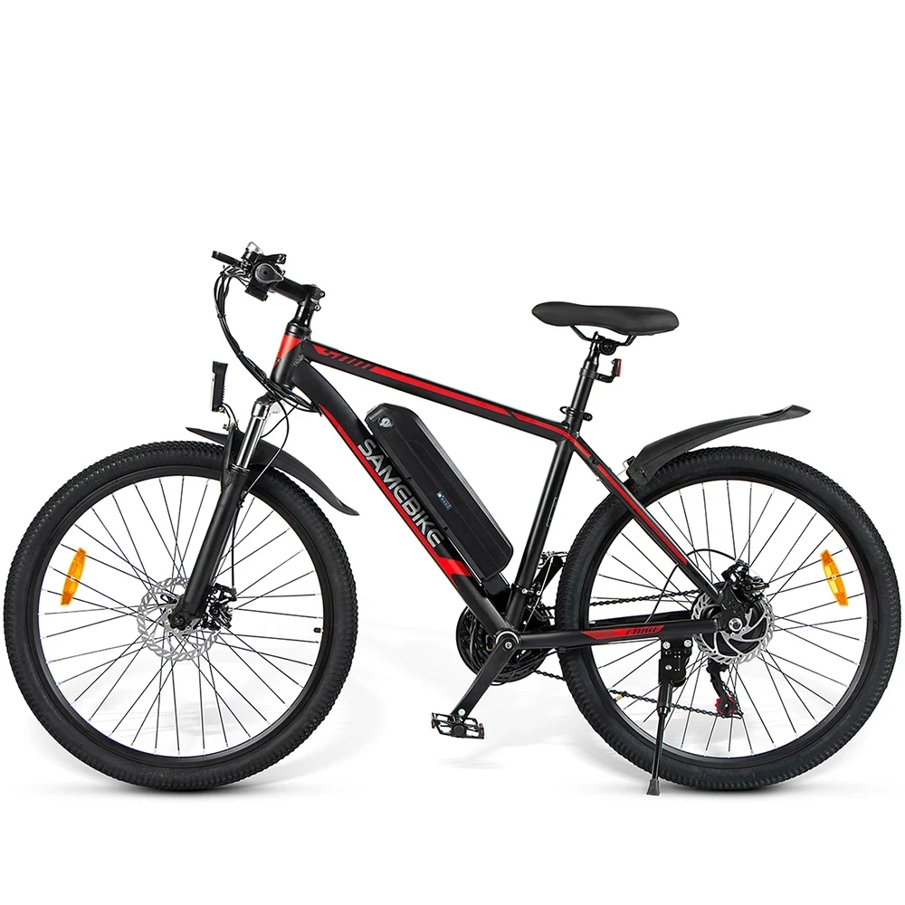 SAMEBIKE SY-26 Electric Mountain Bike 2 Wheel Bicycles 36V 350W Powerful Motor 35KM/H Speed MTB Adult Bicycle | Спорт и развлечения
