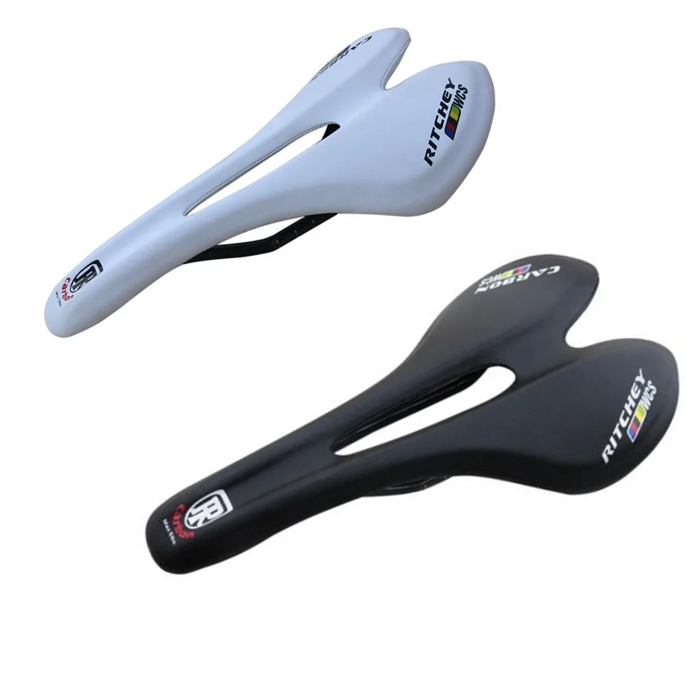

carbon saddle PU leather saddle soft mtb road bicycle saddle seat cycling high quality bike parts bike seat road mtb bike parts