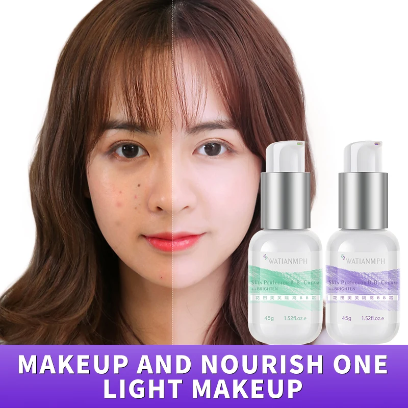 Праймер для лица жидкая матовая основа макияжа крем жирной кожи осветляющая