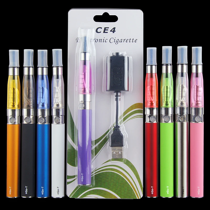 1 комплект электронной сигареты eGo CE4 Vape Pen Kit T 650/900/1100 мА/ч перезаряжаемая батарея
