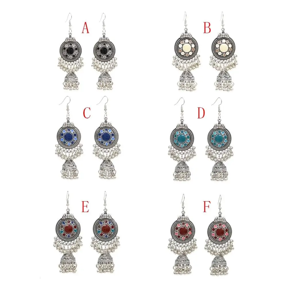 Афганский Тибетский винтажный Цыганский длинный кисточка капля для женщин