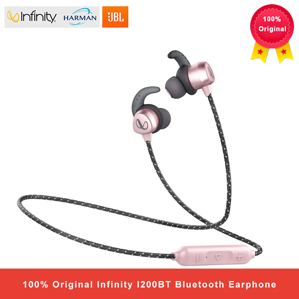

Оригинальные спортивные наушники Harman Infinity I200BT, беспроводные Bluetooth наушники, магнитные наушники для бега с микрофоном, наушники-вкладыши, га...
