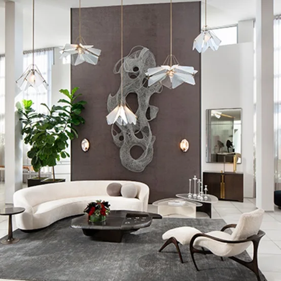 LED Nordic creative personality restaurant study bedside designer decoration tea shop bar art cafe chandelier | Лампы и освещение