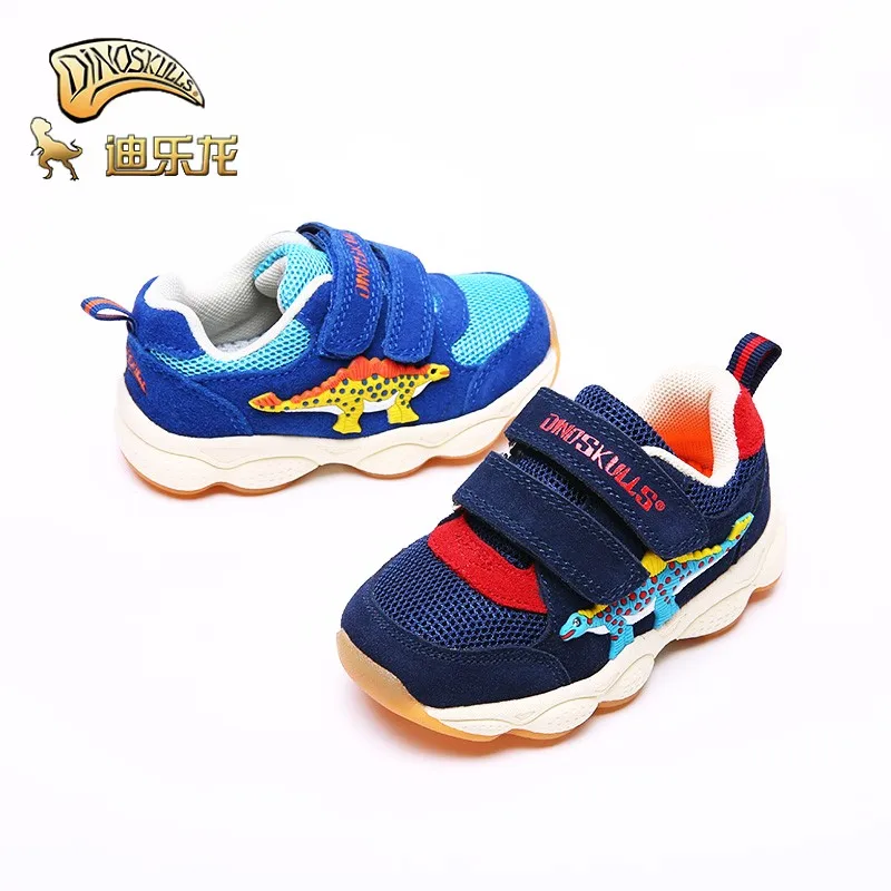 Бренд dinoskulls кроссовки для маленьких мальчиков и светящиеся светодиодные сезон