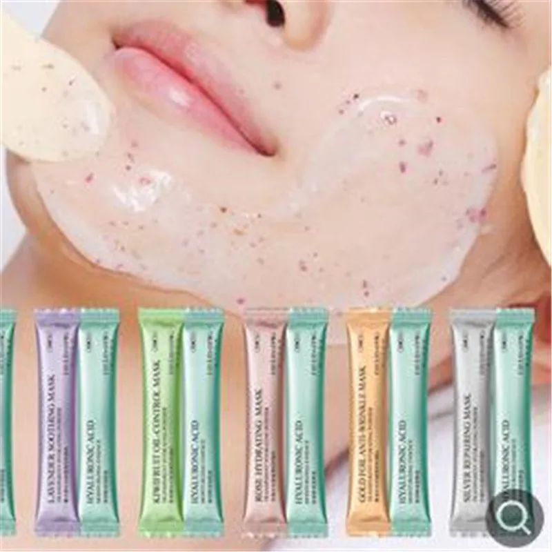 

Hydrojelly Mask Collagen Rose Hyaluronic Acid Soft Mask Powder Face Mask Anti Aging Anti Wrinkle Peel Off Rubber Facial Mask