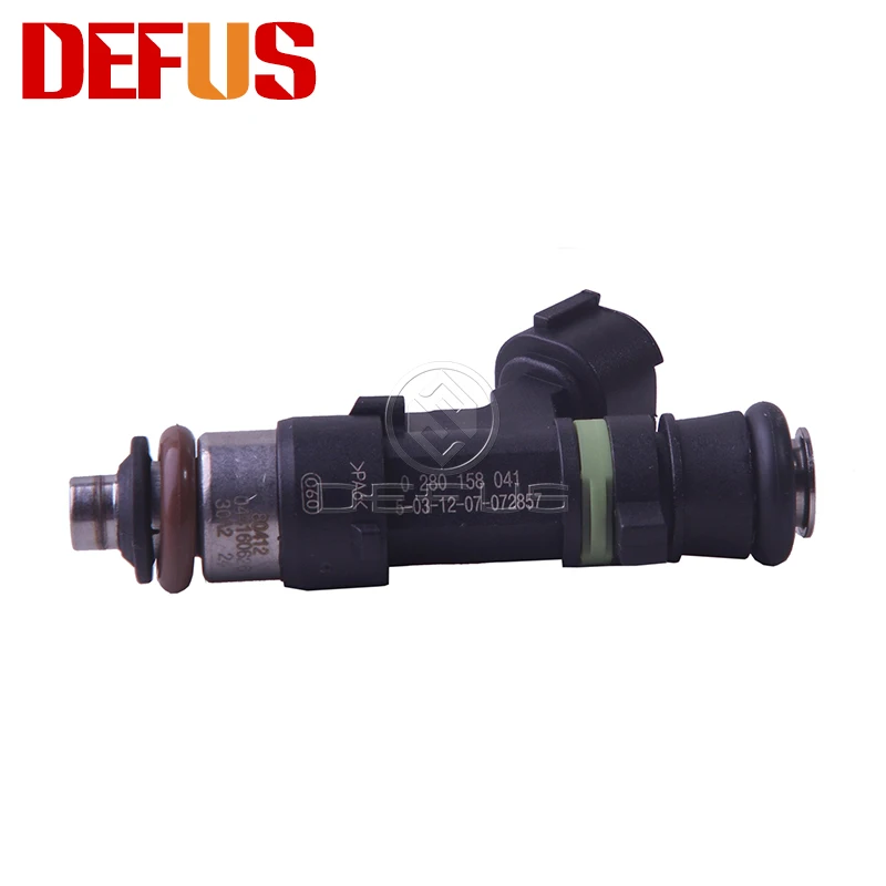 DEFUS 6X 0280158041 Bico Топливная форсунка для Peu 407 607 Cit roen C5 C6 Renault Laguna 3.0L V6 041190052 9648129380 |
