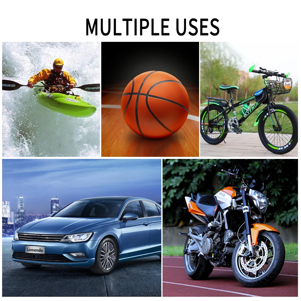 Многофункциональный воздушный насос WUPP 12 В с клипсой подходит для автомобилей