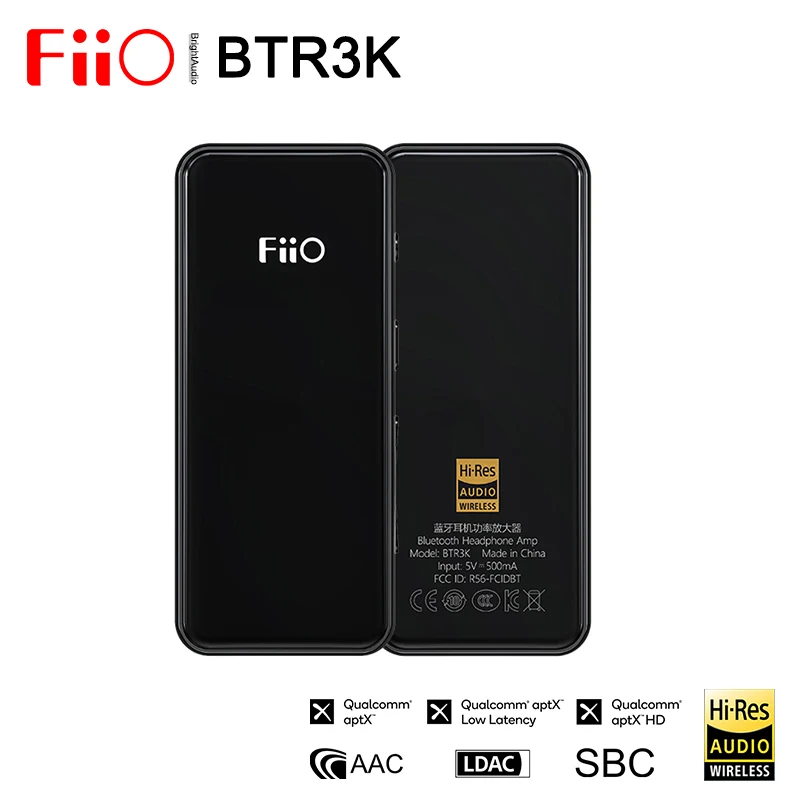 Fiio BTR3K AK4377A * 2 Сбалансированный Bluetooth 5 0 Amp USB DAC поддержка LDAC/aptX HD без потерь Hi Fi