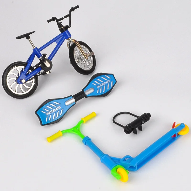 Mini Scooter Two Wheel Scooter Mountain Bicycle Children's Educational Toys Finger Scooter Bike Fingerboard Skateboard