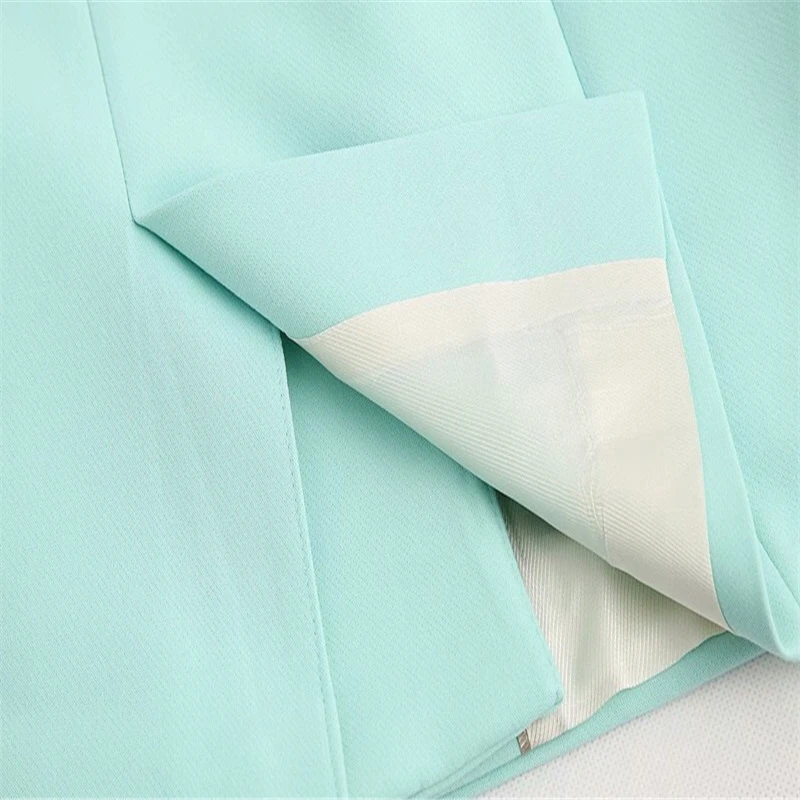 

Stylish Women Double Breasted Blazer Coat Solid Casual Long Sleeve Jackets Ladies Notched Collar Pockets Office Tops