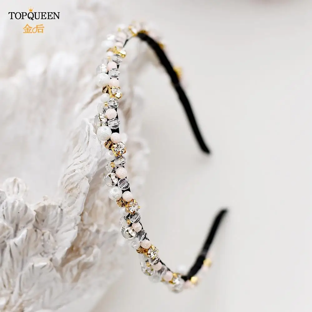 Женский аксессуар для волос TOPQUEEN FG06 роскошный ободок в стиле барокко 2019 | Свадьбы