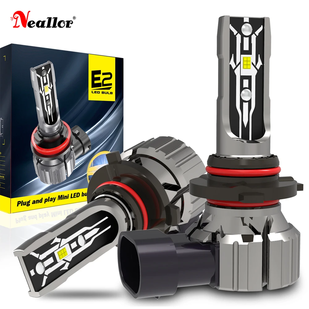 

2pcs LED Fog Lights 4000LM 9005 HB3 9006 HB4 H8 H11 H9 H4 H7 9012 LED High Power Fog Lamp For BMW VW Benz Audi A3 8P A4 A6 6000K