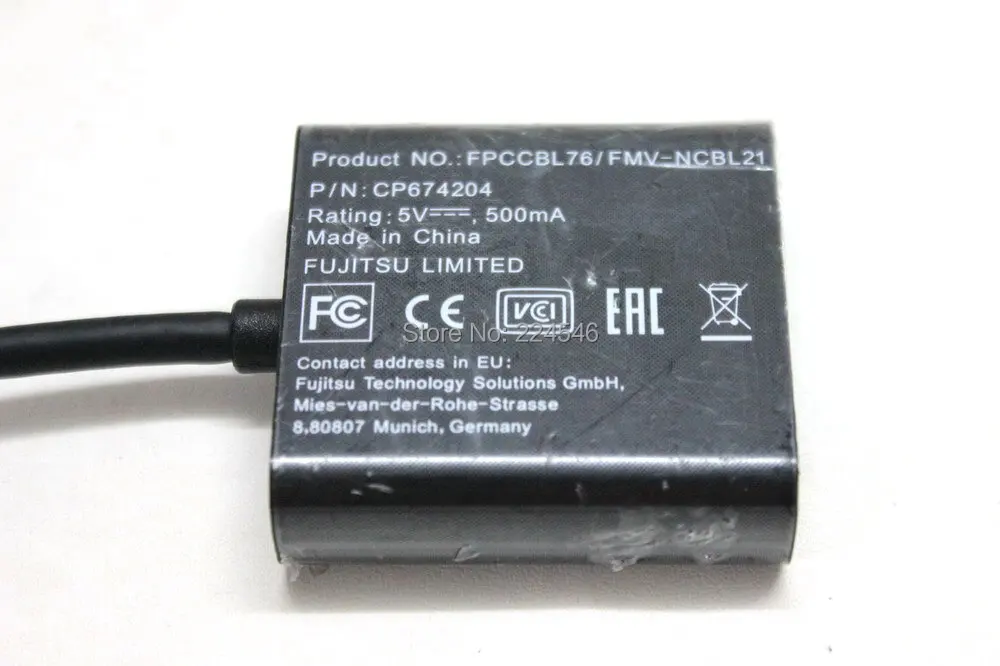 Micro hdmi в vga конвертер FMV-NCBL21 Универсальный адаптер для Fujitsu Arrow Tab Q738 / SE SB Q737 R-PV |