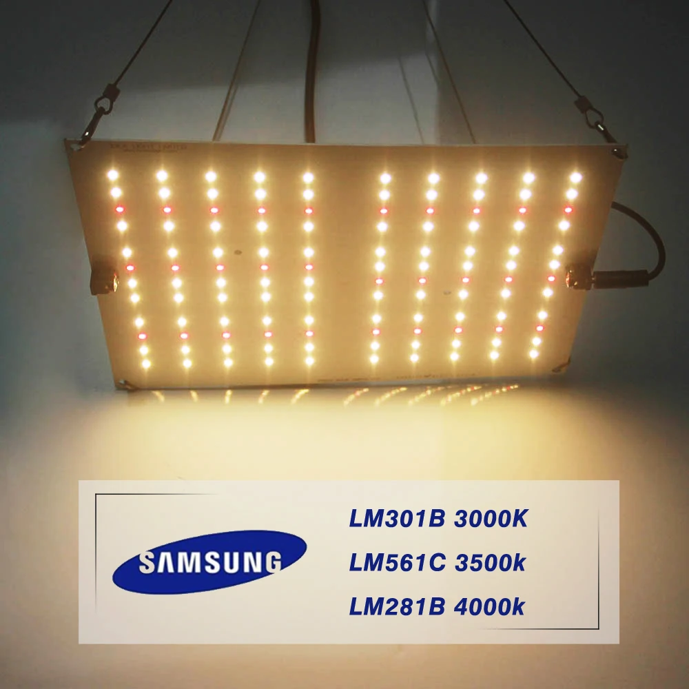 Лампа для рассады помещений Quantum Board Samsung LM301B / LM561C LM281B Чипсы 288 светодиодов Full Spectrum