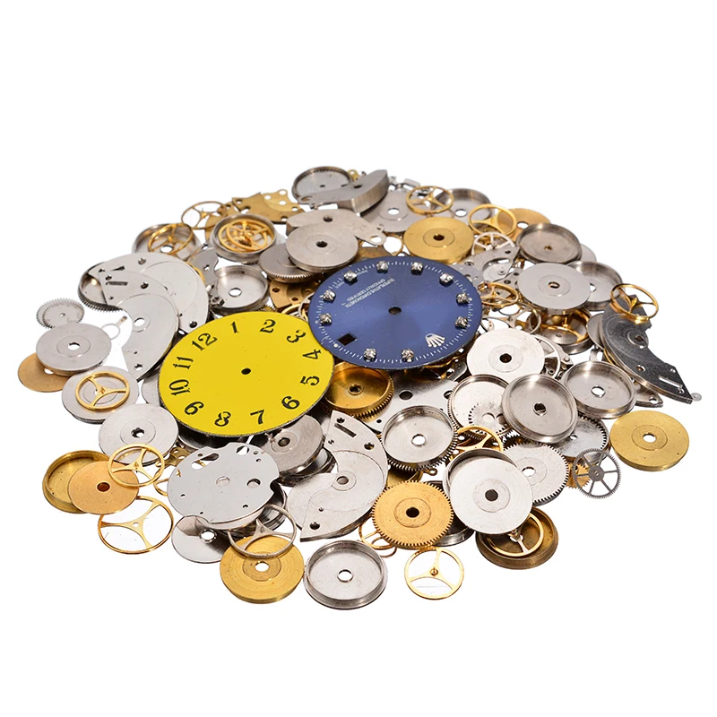 50 г/пакет стимпанк части винтажные металлические Стимпанк Шестерни наручные