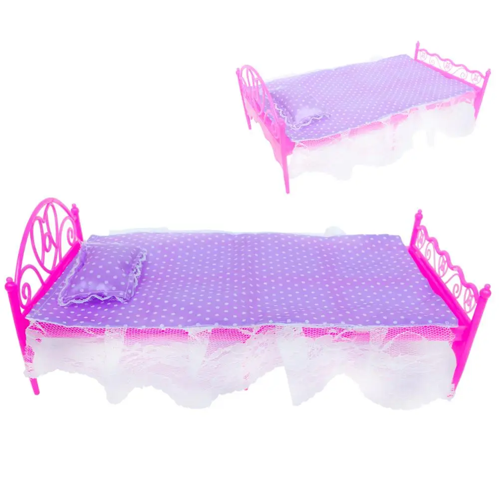 3 комплекта фиолетовые аксессуары для спальни = 1 кровать + Пижама Плоская обувь
