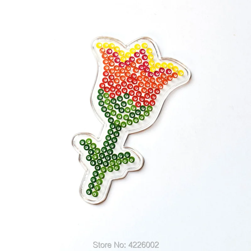 10 шт. бусы для Хама бусины 5 мм Perler гладильная модель мозаика Девушки Дети DIY