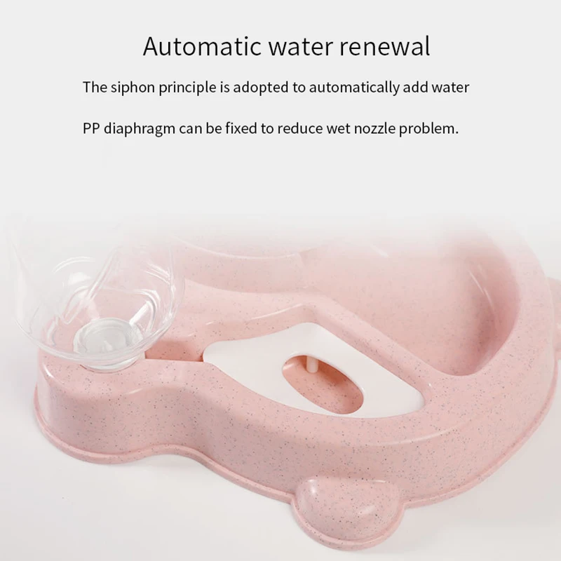 Дозатор воды для домашних животных л автоматическая кормушка кошек пластиковая